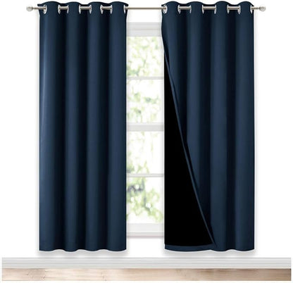 NICETOWN Full Shade Curtain Panels, Pair of Energy Smart & Noise Blocking Out by NICETOWN