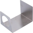 Pour over Coffee Dripper Stand, Filter Cup Holder, Samll Size Light Durable Stainless Steel Reusable Pour over Coffee Dripper Stand for Cone Filters(Steel Color)