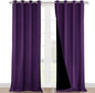 NICETOWN Full Shading Curtains 90 inches Long 2 Panels Set by NICETOWN