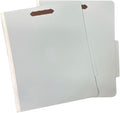 Amazon Basics Sturdy 10-Pack Letter Size Pressboard Classification File Folders with Fasteners, Dividers, 2” Expansion, 11.97 x 10.55 inch, Green
