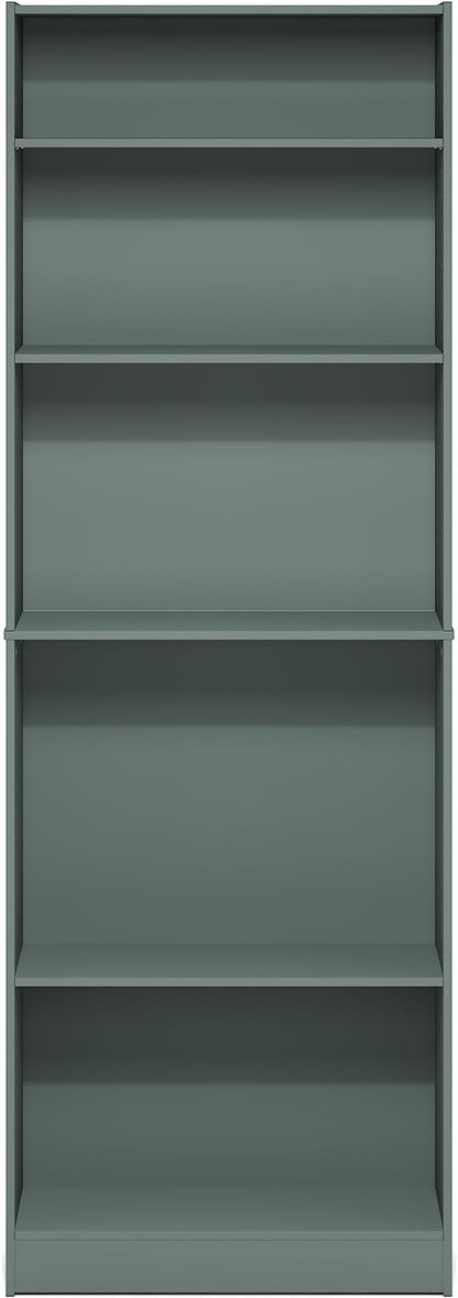 Furinno Jaya Book Shelf, 5-Tier Bookshelf, Bookcase - Image 6