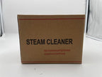 Steam Cleaner, 2500W High Handheld Steam Cleaner, 1L Portable Car Steam Cleaner, 6 High Speeds Pressure Temperature Steam Cleaning Machine with 3 Brush Heads for Kitchen Home Car Cleaning（White）