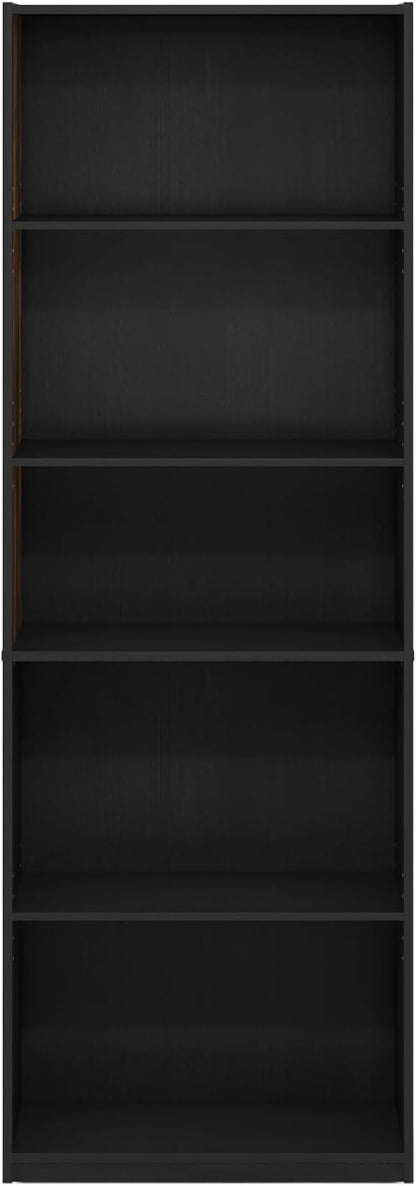 Furinno GEHRY Book Shelf, 5-Tier Bookshelf, - Image 6