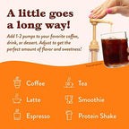 Jordan's Skinny Syrups Sugar Free Coffee Syrup, Caramel Flavor Drink Mix, Zero Calorie Flavoring for Chai Latte, Protein Shake, Food & More, Gluten Free, Keto Friendly, 25.4 Fl Oz, 6 Pack