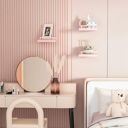 RYOFOBETTO Small Floating Shelf, 6X6 Inches Farmhouse Wall Shelves - Image 2