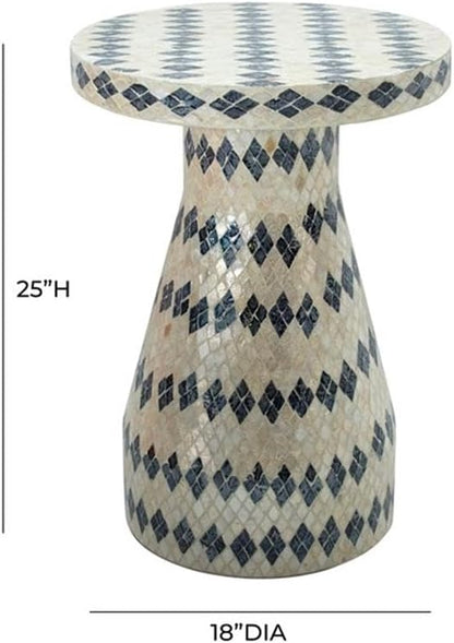 MAKLAINE Transitional Shell Side Table - Image 3