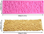 Cestony Sea Theme Shell Conch Fondant Silicone Mold Cake Border Brim Decor Sugarcraft Decorating Moulds for DIY Cake Fondant Biscuit Cookies Sugar Pudding Chocolate Hard Candies Dessert Decor