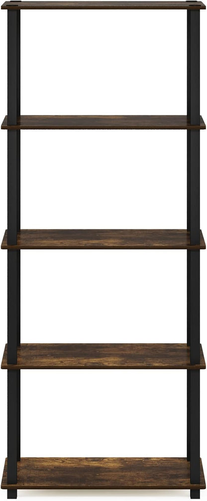Furinno Turn-S-Tube 5-Tier Multipurpose Shelf Display Rack - Image 6