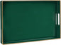 MAONAME Dark Green Decorative Tray, Serving Tray by MAONAME