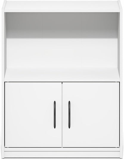 Furinno Gruen Book Shelf, 2-Tier Small Bookshelf, Bookcase - Image 7