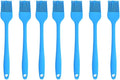 Silicone brush， BBQ/Pastry Basting Brushes,Silicone Cooking Grill Barbecue Baking Pastry Oil/Honey/Sauce Brush (7 PCS,blue)