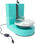 Cake Decorating Machine, Automatic Cake Cream Spreading Machine 200W for 4-12" Cakes, Cake Frosting Machine, 60-320rpm Rotating Speed, Turntable with Adjustable Scraper, LCD Display (Green)