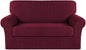 Turquoize Stretch Sofa Slipcover 2 Pieces Sofa Cover Couch Cover by Turquoize