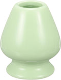 HARFINGTON Ceramic Chasen Stand 70mm Matcha Whisk Holder Teas Set Whisks Stand Traditional Matcha Tea Chasen Holder Tea Set Accessories for Tea Tasting, Cyan