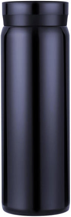 10oz Mini Water Bottle Stainless Steel Thermos Small Flask - Insulated Vacuum, Leak Proof, Keeps Drinks Hot/Cold - Ideal for Coffee, Tea, Water - Blue