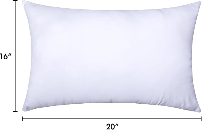 MIULEE 16x20 Inch Throw Pillow Insert - Image 8