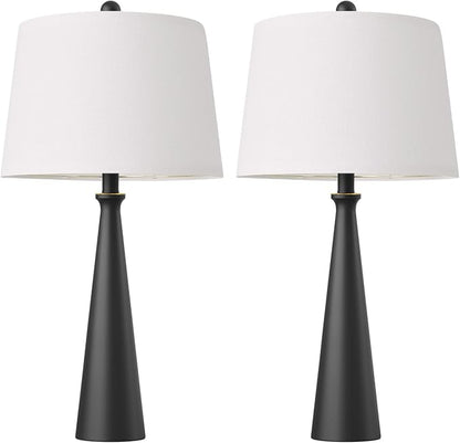 Oneach 25.75" Modern Table Lamp Set of 2, Bedside Lamps - Image 8