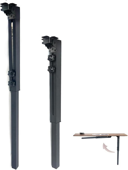 Benbuoo Foldable Aluminum Alloy Table Legs, 25-34" Adjustable Height, DIY by Unknown