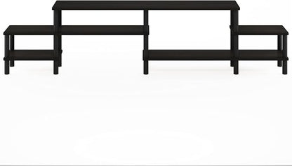 Furinno BESI TV Stand, No Tools Assembly Industrial Style Entertainment Center - Image 3