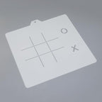 Cookie cutter and stencil set Baking stencils and cutters bundle DIY bakery decorating kit Cookie cutter with stencils Icing stencil and cookie cutter combo (Tic-tac-toe)