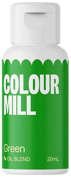 Colour Mill Oil-Based Food Coloring, 20 Milliliters Christmas Green
