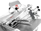 KWS MS-14A 2550W Floor Model 110V Commercial Automatic Electric Meat Slicer with Stainless Steel Blade, Frozen Meat, Food Slicer/Low Noises [ ETL, NSF Certified]