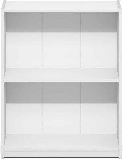 Furinno Gruen Book Shelf, 2-Tier Small Bookshelf, Bookcase - Image 7