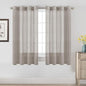 H.VERSAILTEX Linen Curtains Flax Linen Blended Curtain Panels by HVERSAILTEX