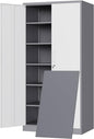 Yizosh Metal Storage Cabinet by Yizosh