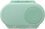 b.box Snack Containers for Kids, Toddler Snack Box Container, Reusable Small Bento Box for Lunch, School & Travel, Leak Proof, BPA free, Dishwasher Safe, Ages 4 months+ (Spearmint, 12oz capacity)