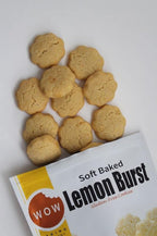 WOW Baking Company Gluten-Free Cookies, Lemon Burst, 8 Ounce (Pack of 6)