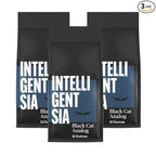 Intelligentsia Coffee, Medium Roast Whole Bean Coffee - Black Cat Analog Espresso 36 Ounces (3 Bags of 12 Ounces)