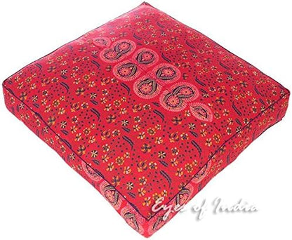 Mandala Floor Pillow Cover Meditation Cushion Seating Throw Hippie Round - Image 7