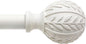 QDWIS Antique White Curtain Rods by Unknown
