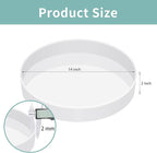 Extra Large Resin Table Mold 14 Inch Round Silicone Epoxy Resin Molds for River Table, DIY Crafts,Cutting Board, Desktop Decoration