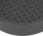 Tamper Mat, 3in Food Grade Silicone Coffee Tamper Mat Compact Anti Slip Round Single Hole Coffee Powder Pressing Pad for Cafe Household(Black)