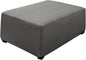 Super Stretch Ottoman Cover- Soft Form Fit Ottoman Cover Rectangular Ottoman by UOIJAY