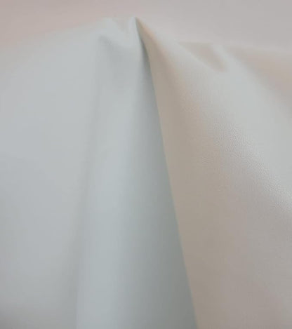 White Soft Faux Vegan PU Leather by The Yard Synthetic Pleather 0.9 mm Nappa - Image 4