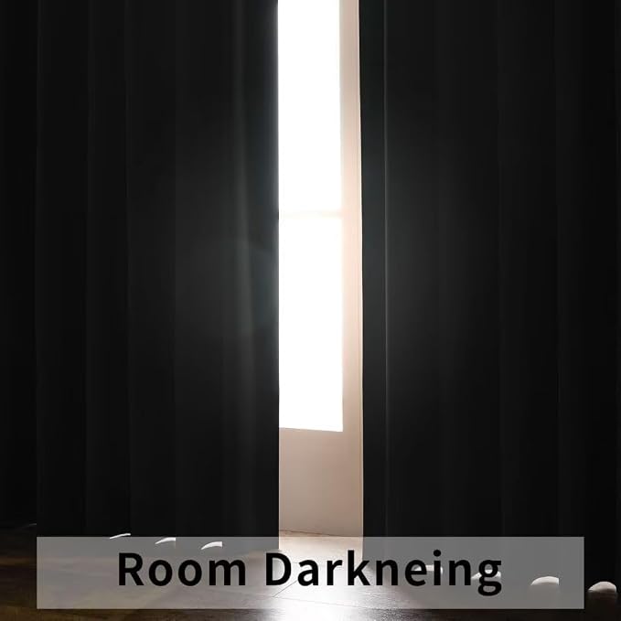 Joydeco 72 Inch Blackout Curtains - Image 9