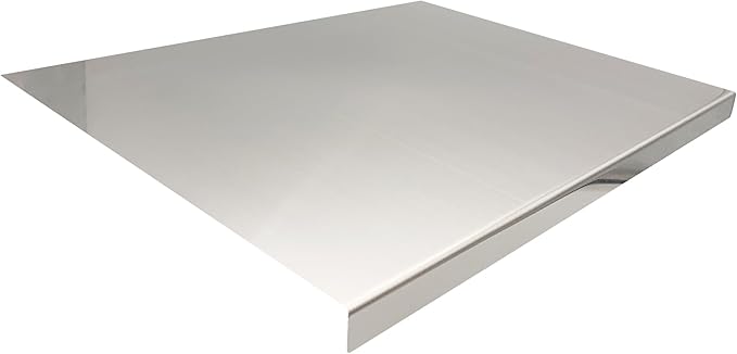 Stainless Steel Cutting Boards for Kitchen,Baking Board,Pastry Board,kneading Panel - Suitable for Cutting Vegetables, Fruits, Meat,bread - Easy To Clean and Store (50x50cm/19.6x19.6in)