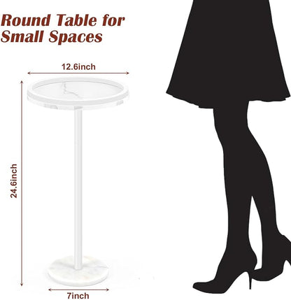 smusei 2 Pack Small Drink Table - Image 2
