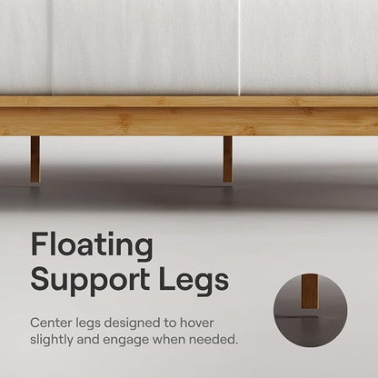 Nectar Bamboo Platform Bed Frame & Headboard - Image 3