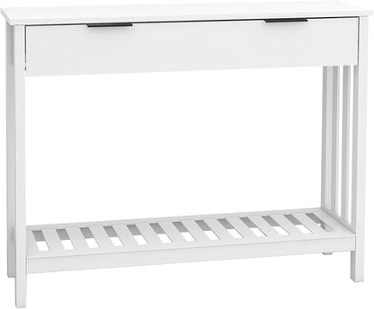 TaoHFE White Narrow Console Table - Image 8
