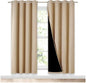 NICETOWN Living Room Completely Shaded Draperies, Privacy Protection & Noise by NICETOWN