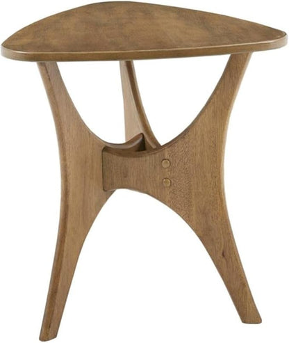 INK+IVY Blaze Triangle Wood Triangle Sofa Table Plywood - Image 5