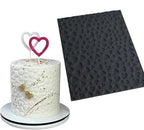 mostsom Silicone Lace Cake Mold Heart Pattern Flexible Sugar Craft Decorating Tool for Baking, Fondant, Chocolate, and Resin Molding Non-Stick Cake Decorating Molds (B_ Heart)