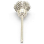 20PCS Wire Brushes - Metal Rust Removal, Polishing, Cleaning - 15mm Diameter, 3mm Shaft - Removes Burrs, Dust, and Oxide Layer - Handles Rough Surfaces - Designed for Industrial and DIY Enthusiasts