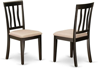 East West Furniture ANC-CAP-C Antique Kitchen Dining Chairs by EastWestFurniture