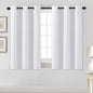 H.VERSAILTEX White Curtains for Bedroom Thermal Insulated Room Darkening Living by HVERSAILTEX