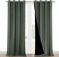 NICETOWN Dark Mallard 100% Blackout Curtains by NICETOWN